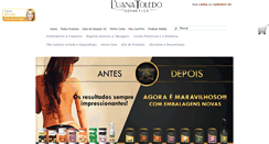 Desktop Screenshot of luanatoledo.com.br